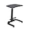 Brody Adjustable Desk Brody SitStand Desk, Gray, 20" D X 29.44" H, 26" W X Melamine Laminate, Gray 1900GY - alternate 1